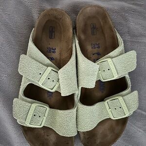 Birkenstock Green Sandals with Adjustable Straps